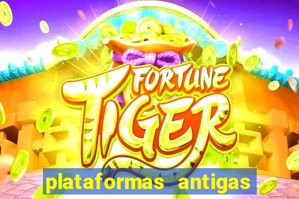 plataformas antigas de jogos